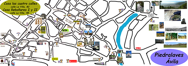 Mapa de servicios urbanos