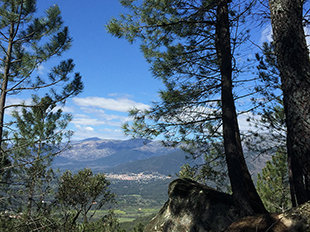 Vista desde la Adrada