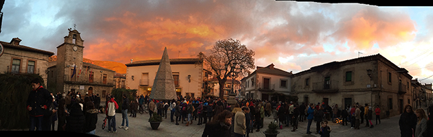 Panorámica de la Plaza de la Adrada
