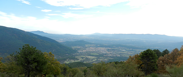 Vistas de la Adrada desde Los Hornillos