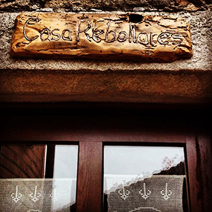 Detalle de la puerta de Rebollares II